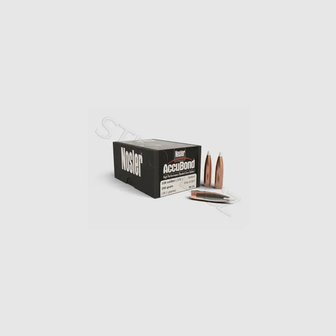 Geschosse Nosler AccuBond .338 cal, dia .338, 250grs