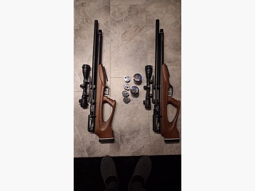 2x AEA Challenger – .50 – con scope e accessori