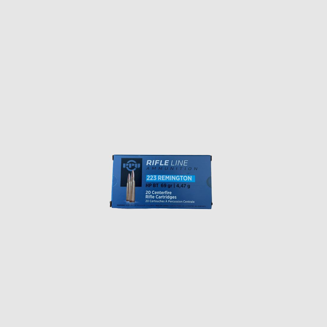 PPU .223 Rem 69 GR. HPBT 20 St.
