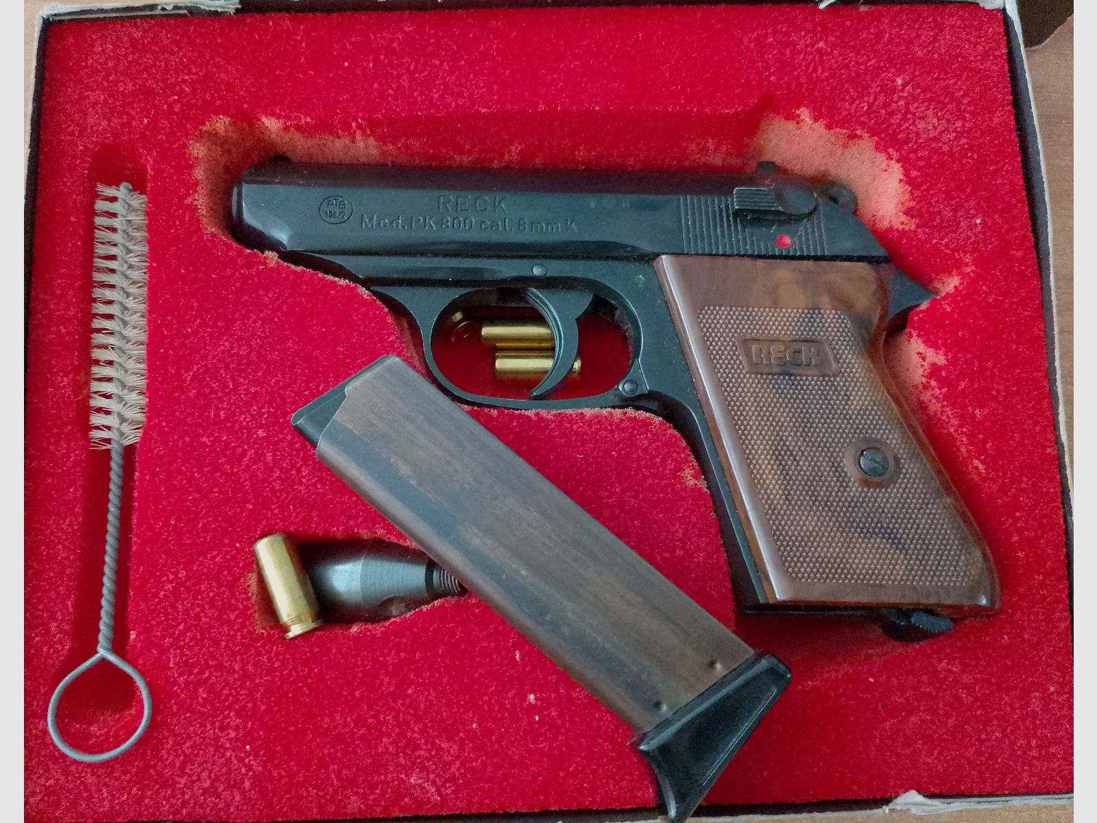 Reck PK 800 im Kal. 8 mm Knall mit Verpackung!