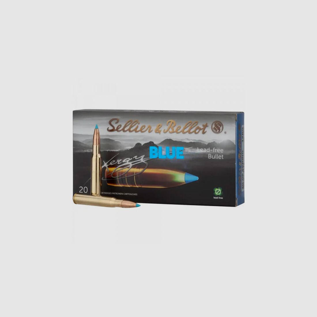 SELLIER & BELLOT 30-06SPR. TXRG - 180GRS. - 20 SCHUSS- BLEIFREI