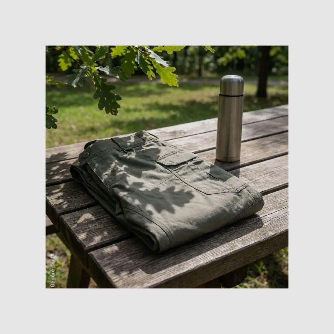 Pantalon A10 Equipment Fighter khaki mit lokalisierten Verstärkungen, Bild 8 von 13