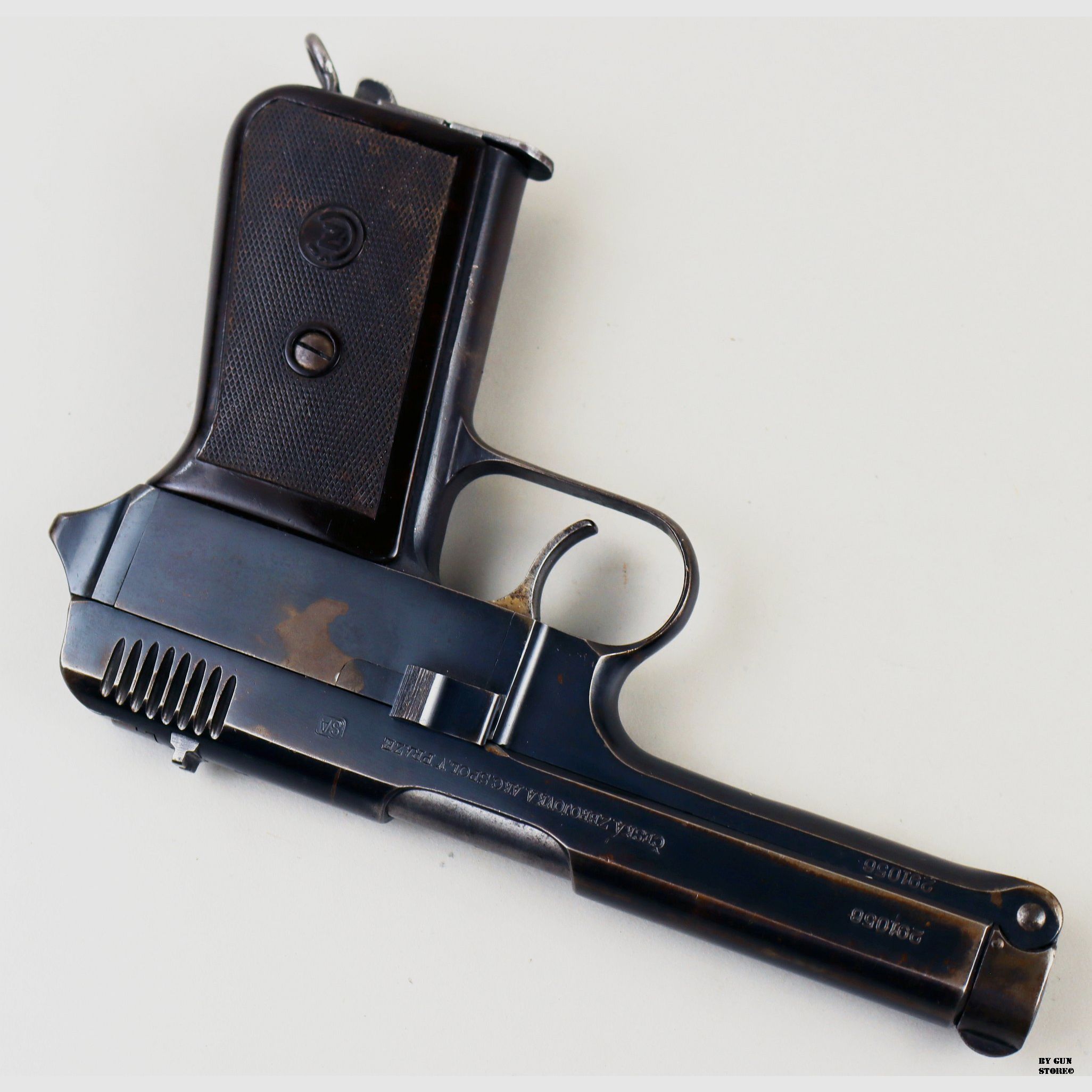 Pistole CZ mod. VZ38 Finnische Armee Kal. 9 corto Matr. 291056, Bild 5 von 19