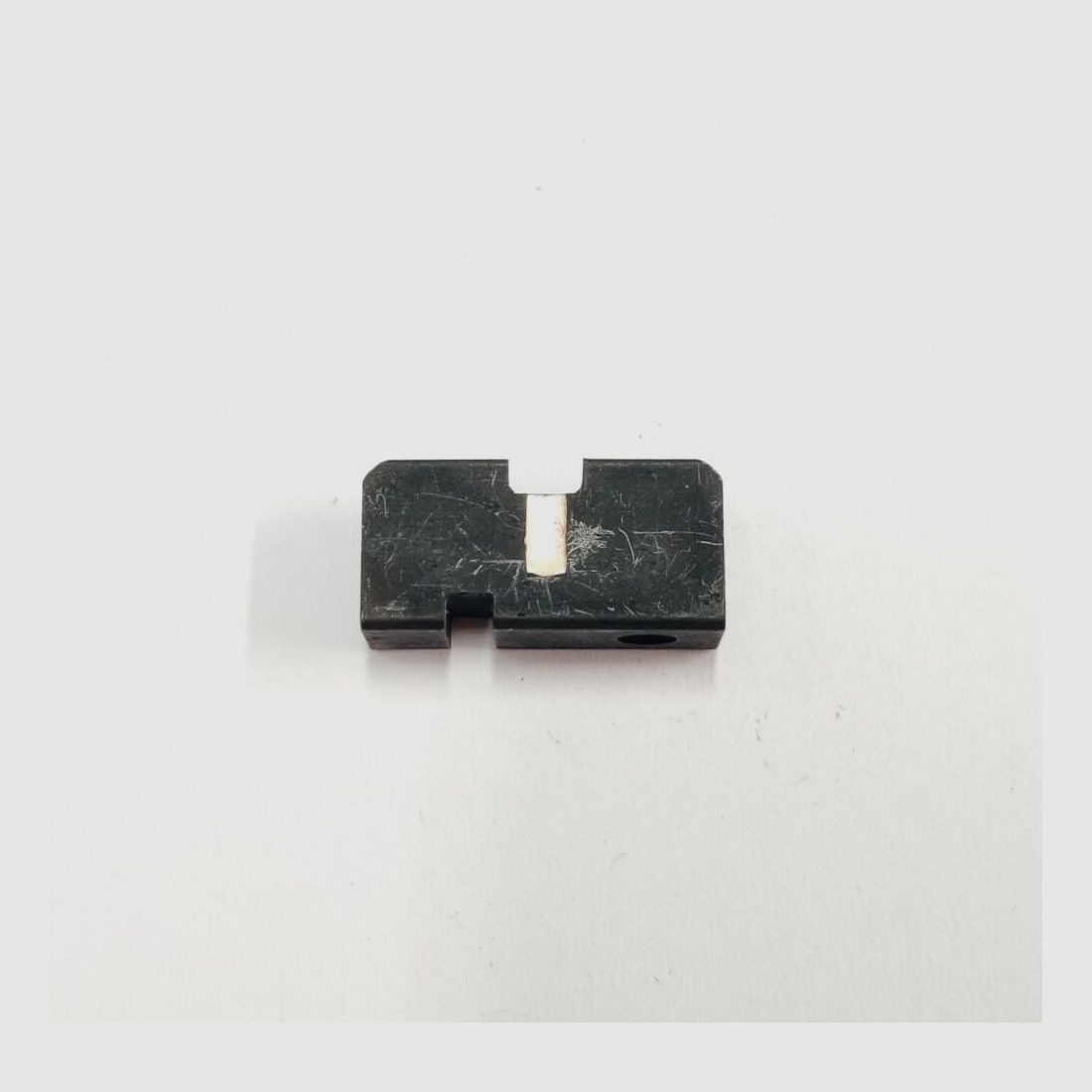 Walther sight, notch [9] center, square, high for Walther pistol P38 / P1