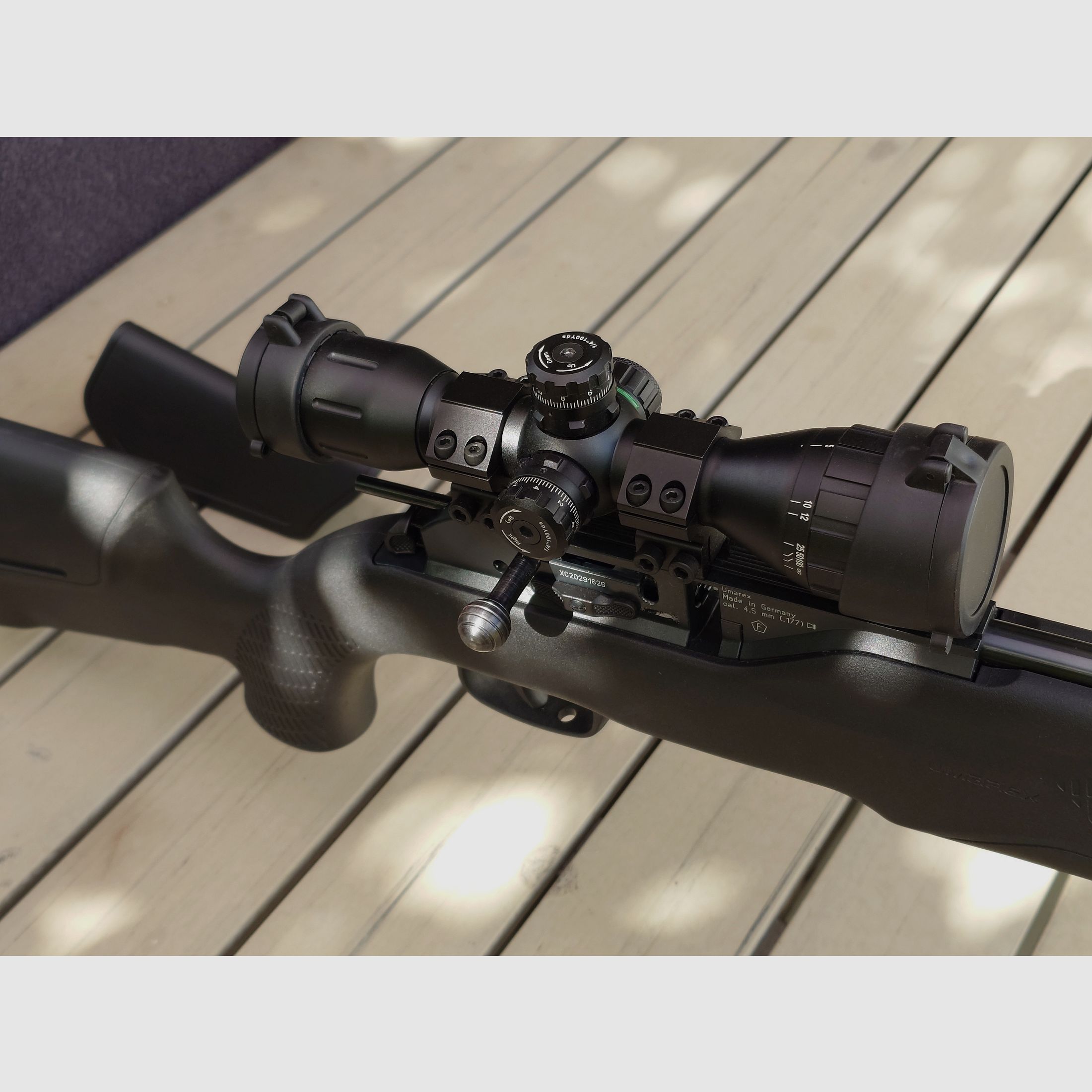 Umarex 850 m2 (Kostenlose Lieferung) mit Co2 Adapter und Walther Zielfernrohr + viel Zubehör 