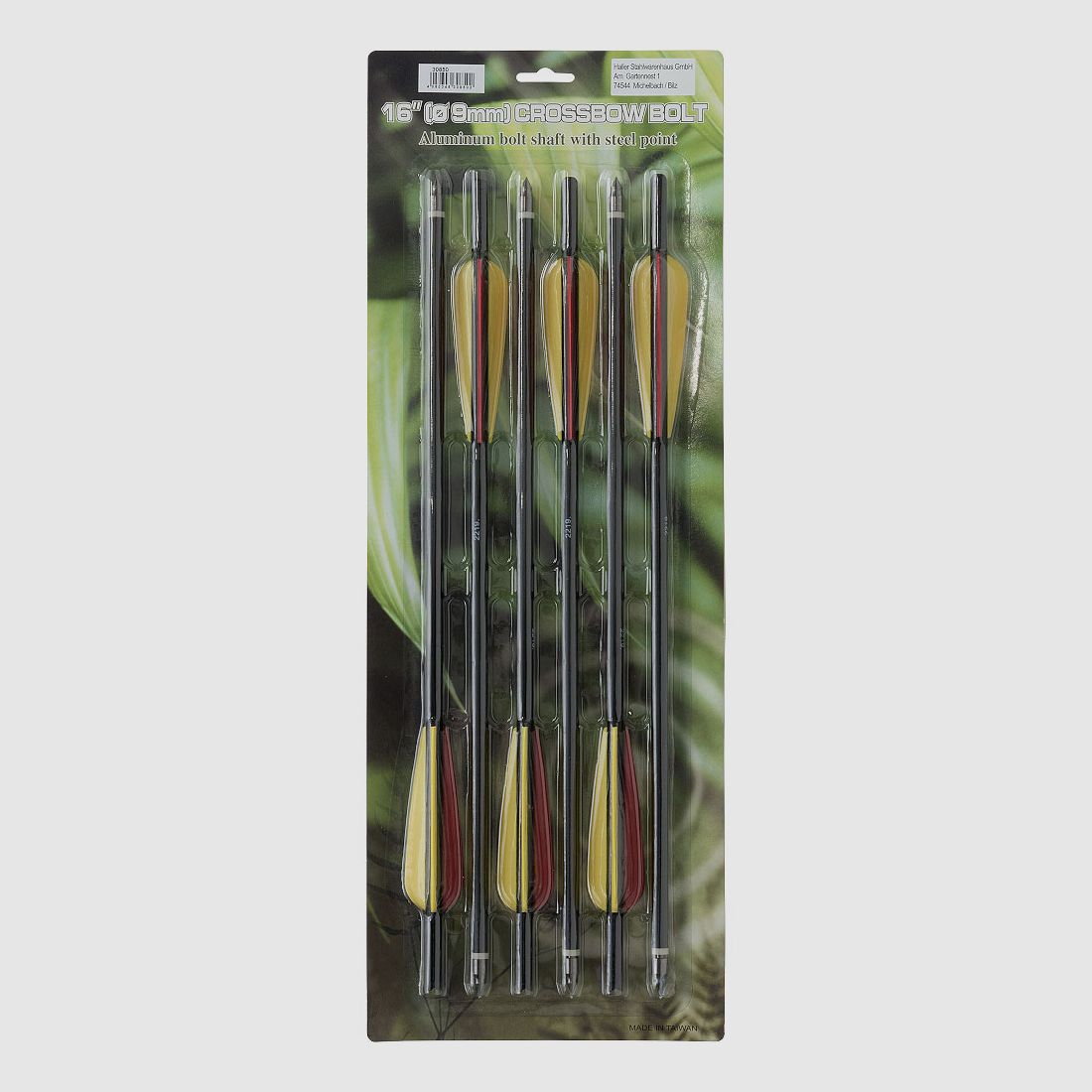 6 pieces of replacement arrows 16 inches for crossbow