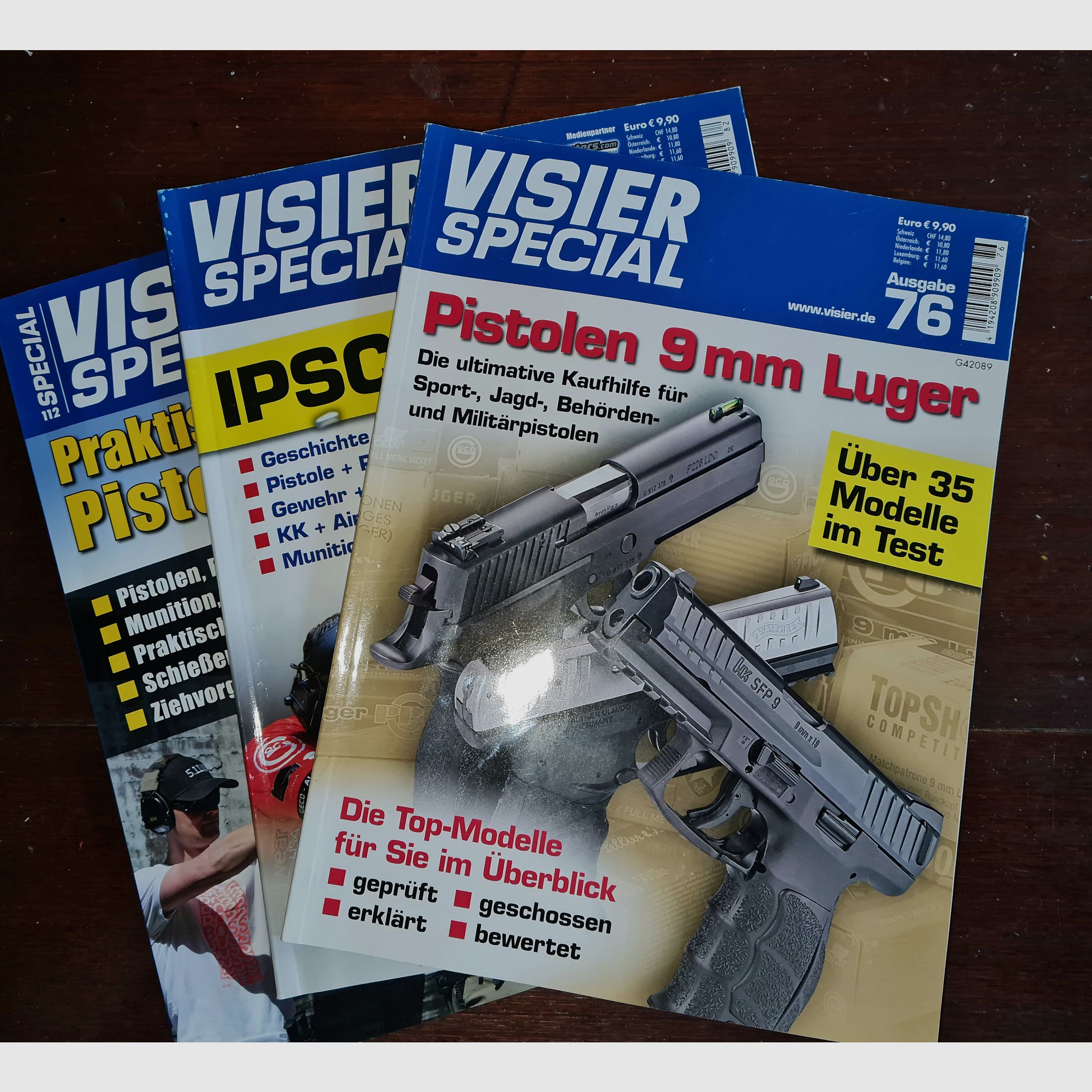 3 x visor special IPSC