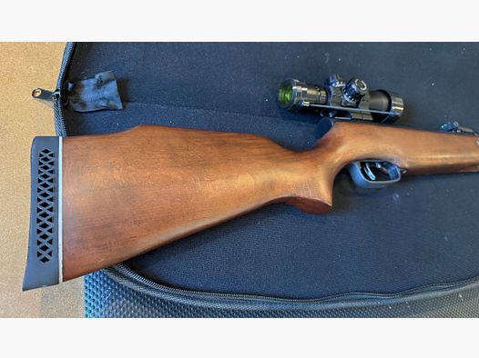 Norconia B36 Unterhebelspanner 7,5J 4,5mm inkl. Zielfernrohr 3-9 x 45