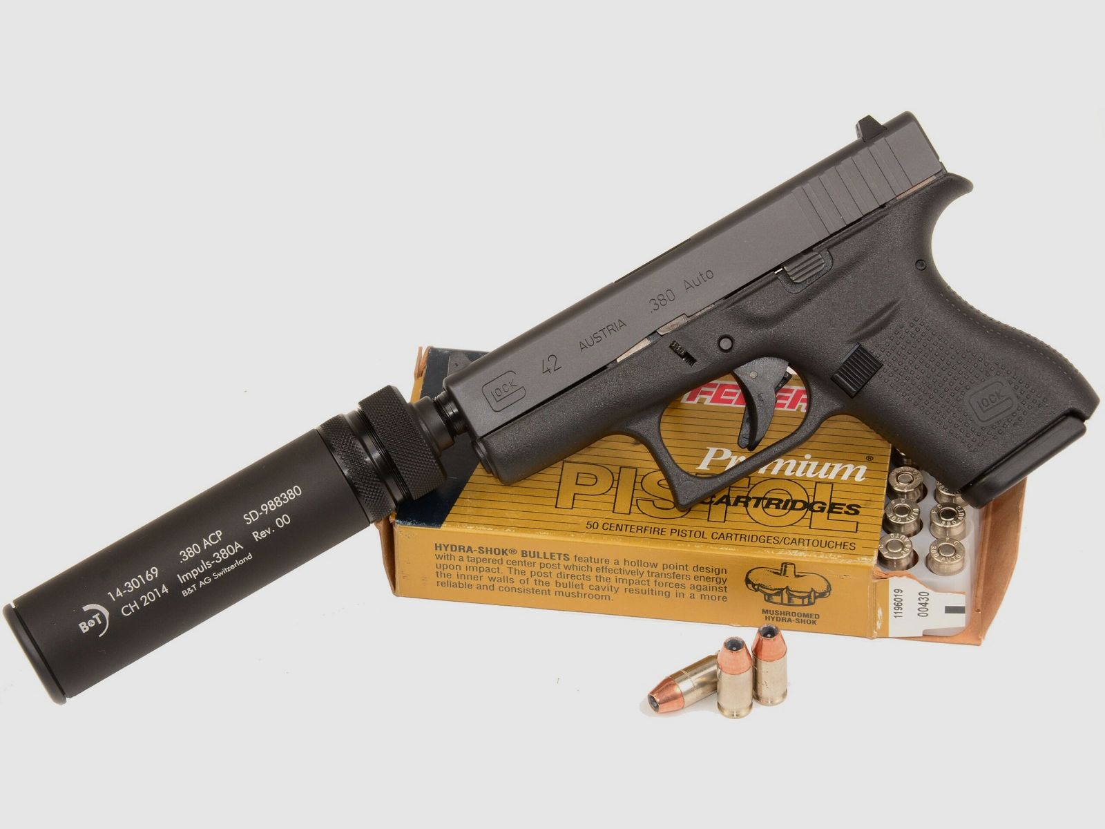 B&T Impuls-380 Pistolenschalldämpfer – .380 ACP, Bild 2 von 2