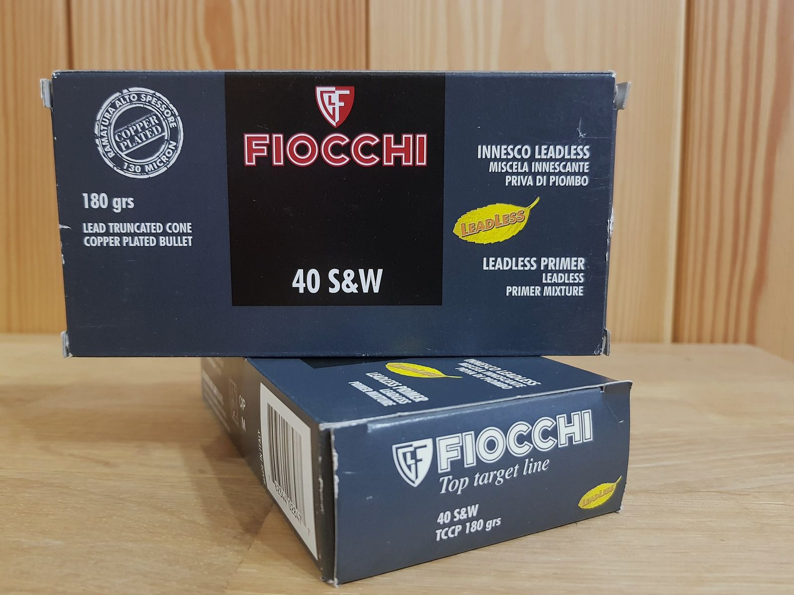 FIOCCHI TOP TARGET MUNITIONEN FÜR REVOLVER Kal. 40 S&W TCCP
