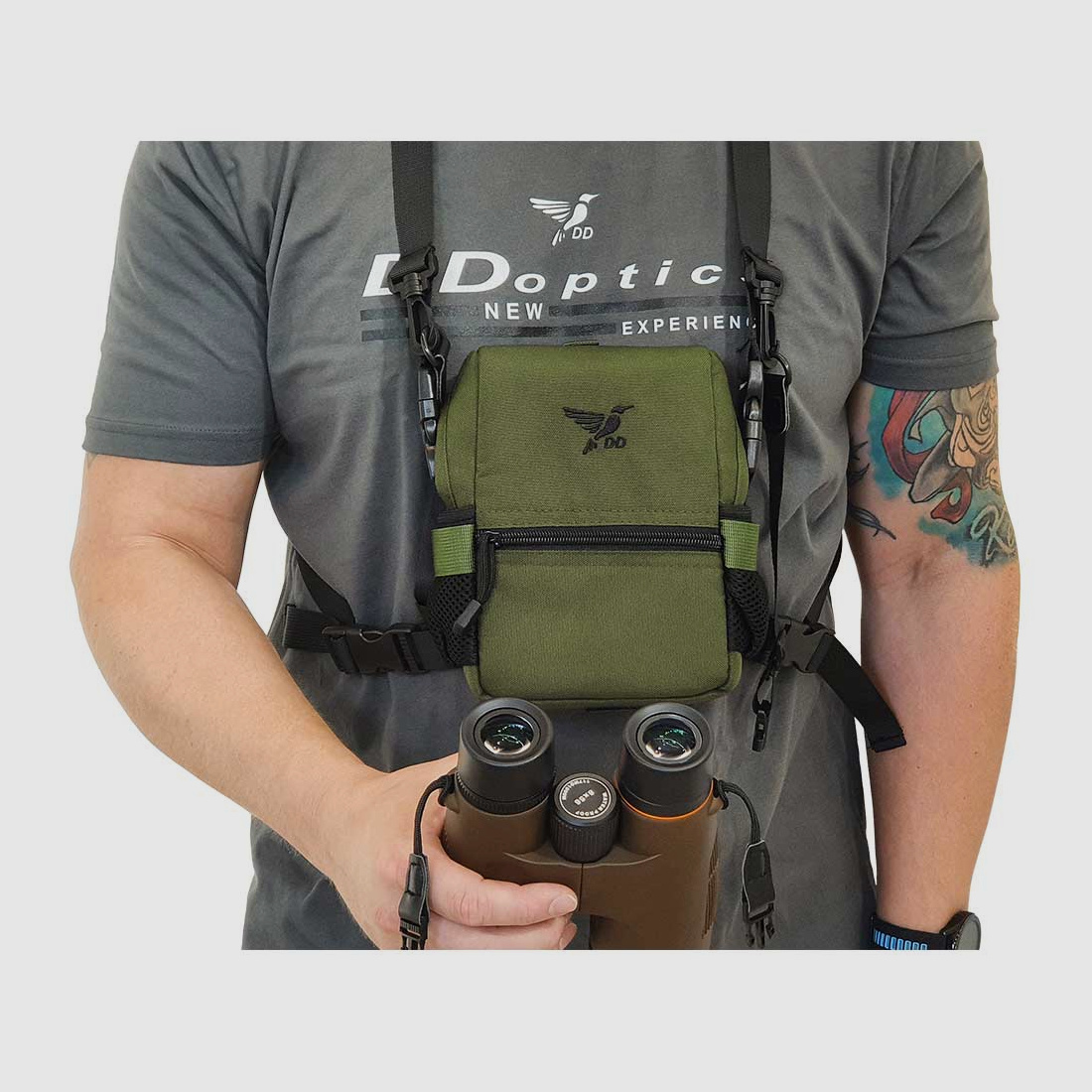 DDoptics | Fernglastasche Harness | Grün