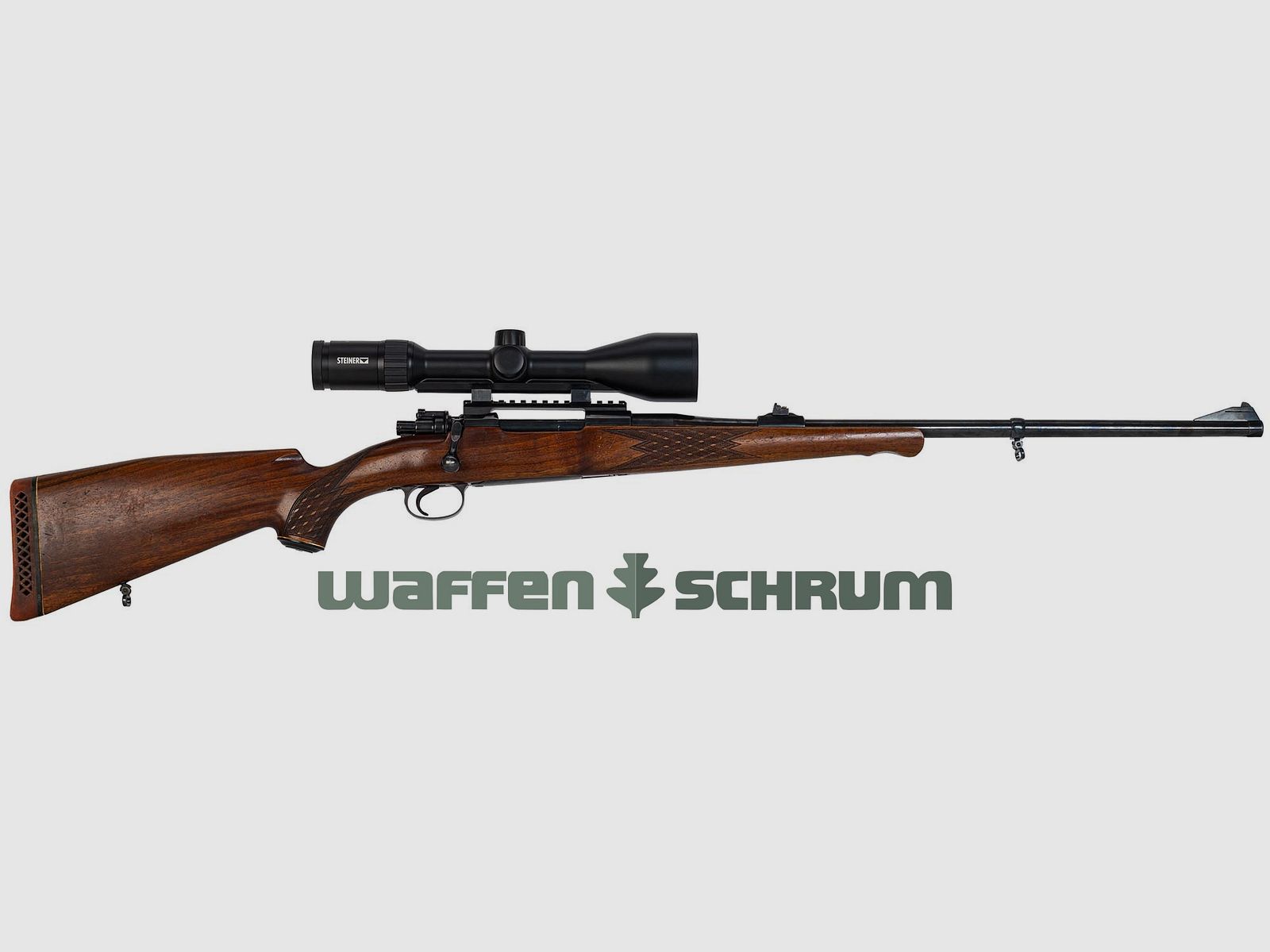 98 , ZF Steiner Ranger 4 3-12x56 Abs. 4A-I, HMS Montage Stahl, .308Win