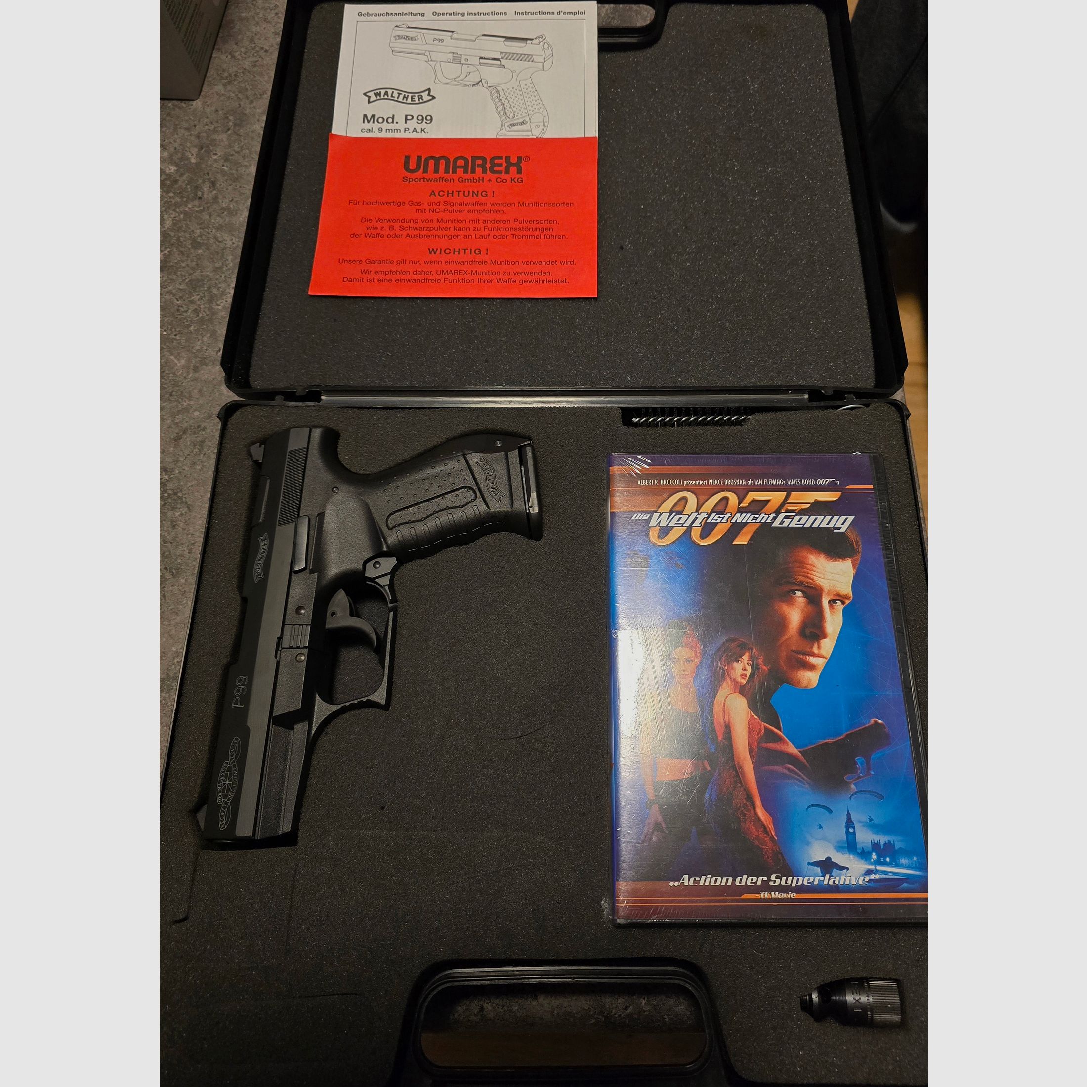 Walther P99 Schreckschuss James Bond Sonderedition 9mm PAK