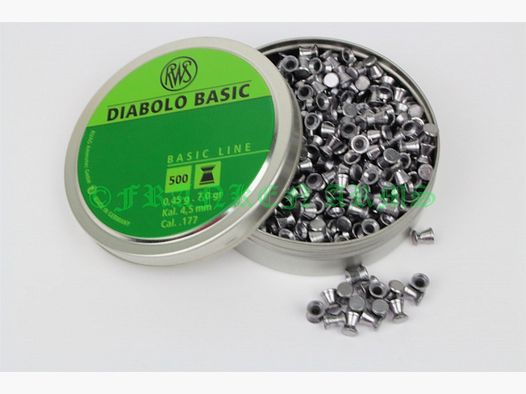 RWS Diabolo Basic 4,5mm 500 Stück 2315092