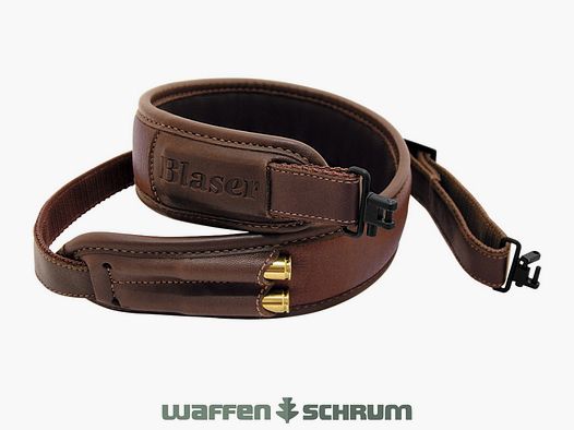 Blaser geweerriemen leer - bruin