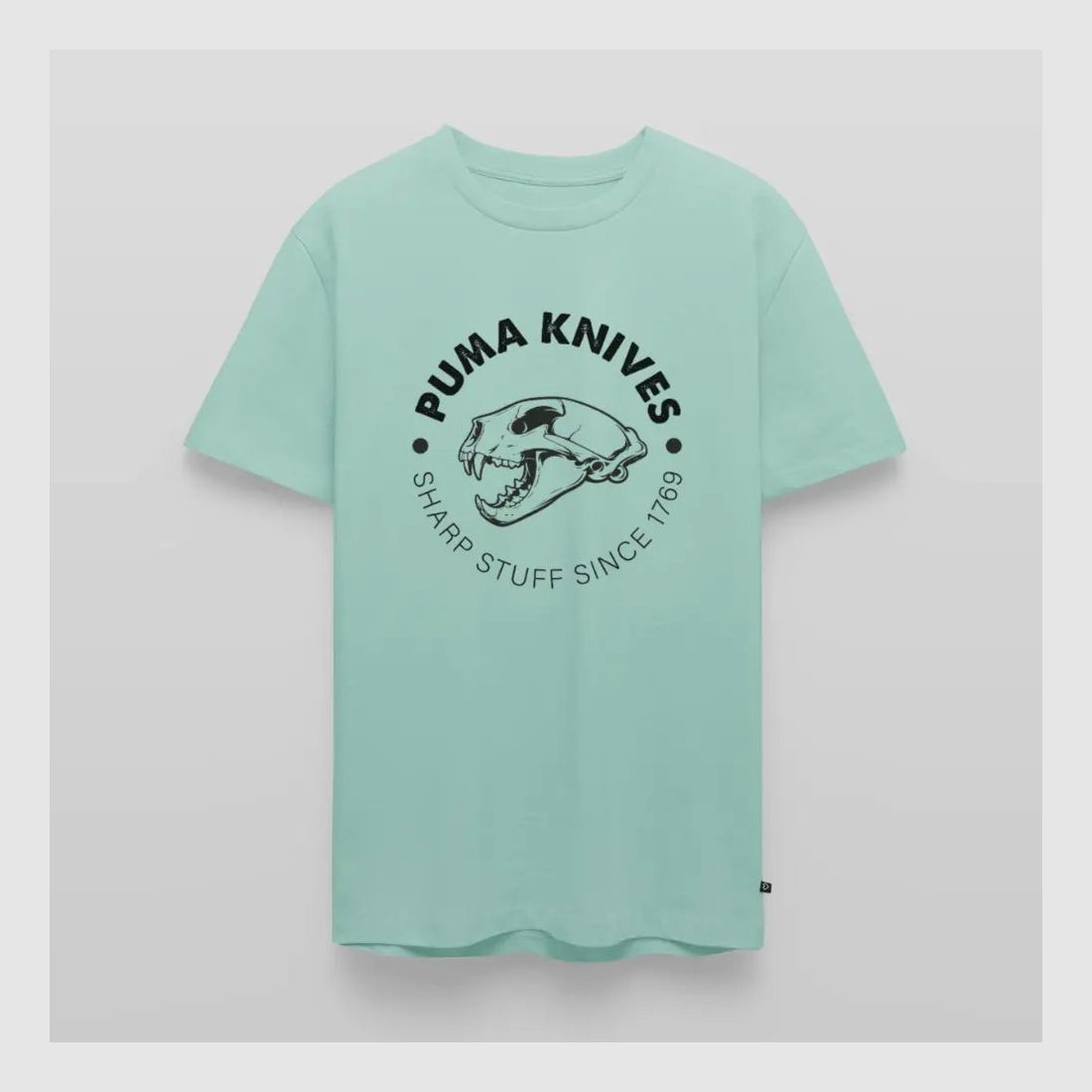 PUMA Men´s Premium T-Shirt "PUMA KNIVES Skull BW"
