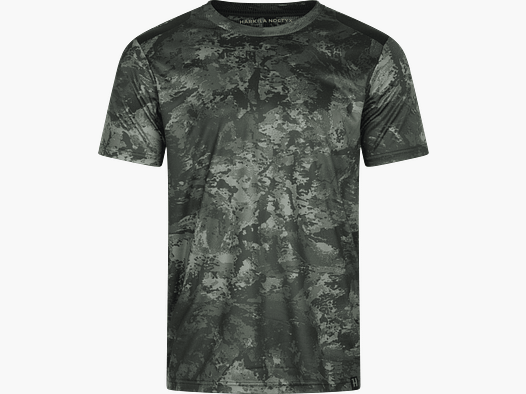 Härkila NOCTYX Camiseta de Camuflaje para Hombre AXIS MSP®Black/Black - 3XL