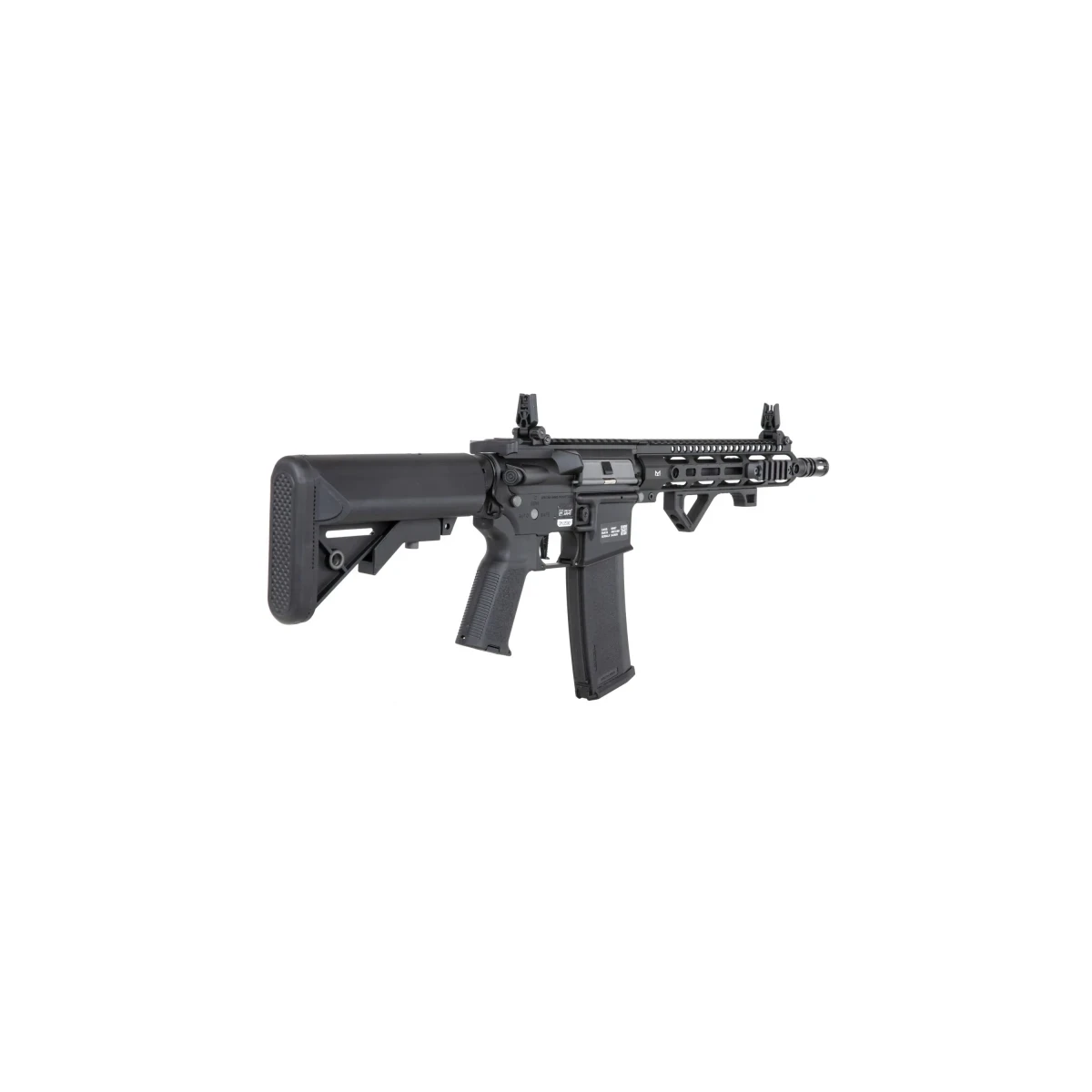 SA M4 Carbine M-LOK (SA-P20 PRIME™ Aster II ETU BLDC™) Fucile Airsoft Libero da 18 - Nero -F-, immagine 6 di 24