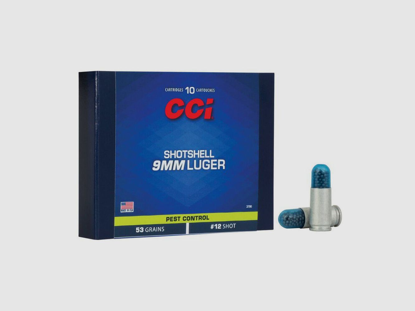 CCI 9 mm Luger Schrot Pistolenmuni