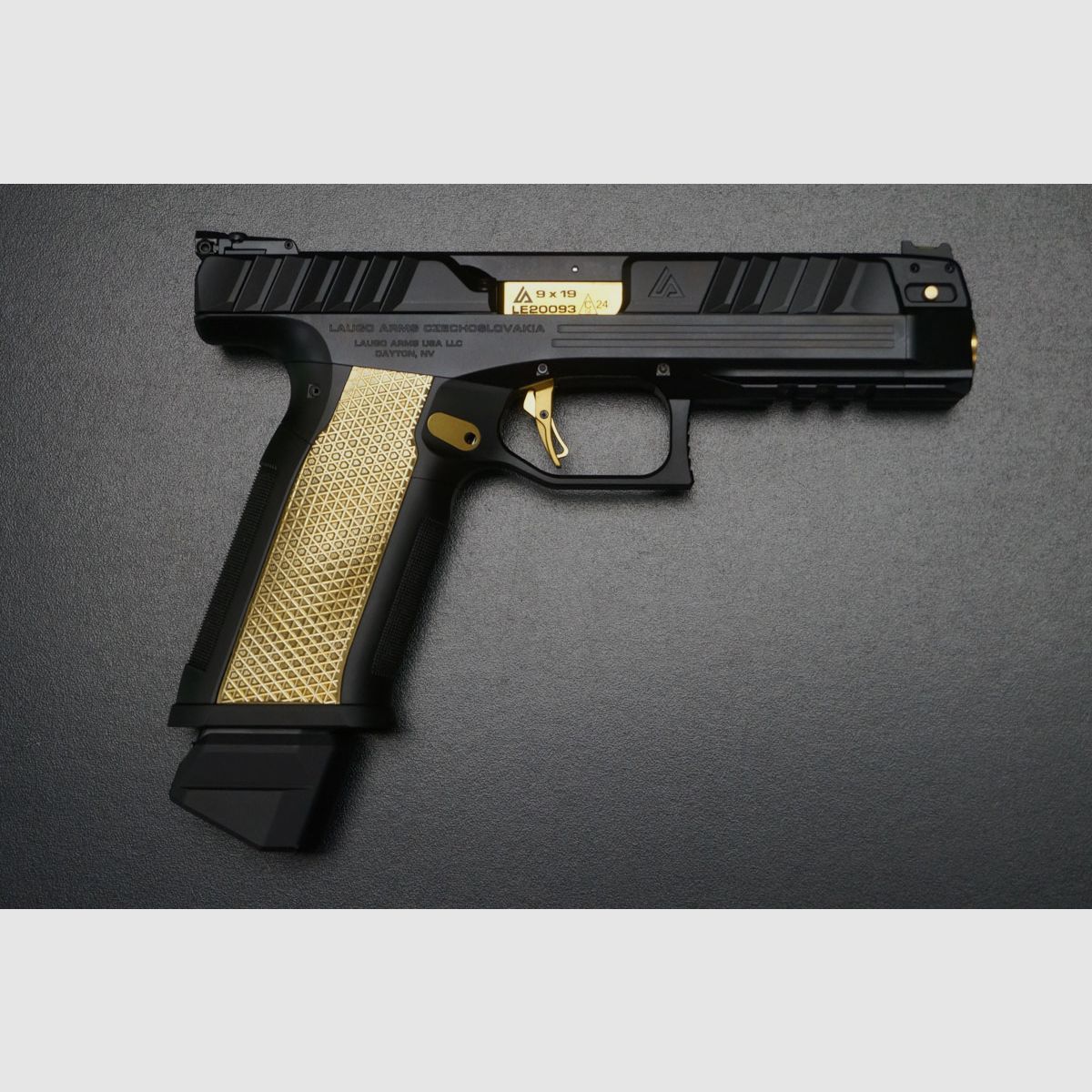 Laugo Arms Alien Creator Full Kit 9mm Zwart/Goud, afbeelding 1 van 10