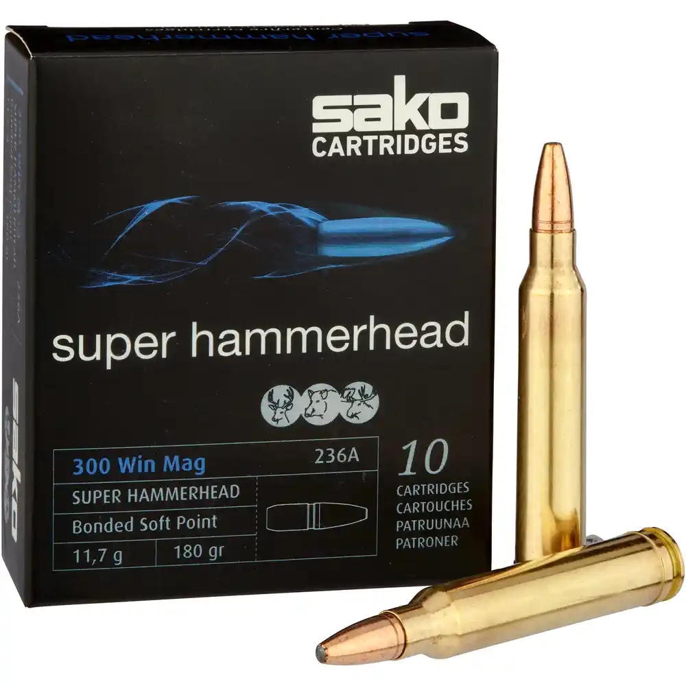SAKO .300 Win. Mag. Super Hammerhead 11.7g/180gr