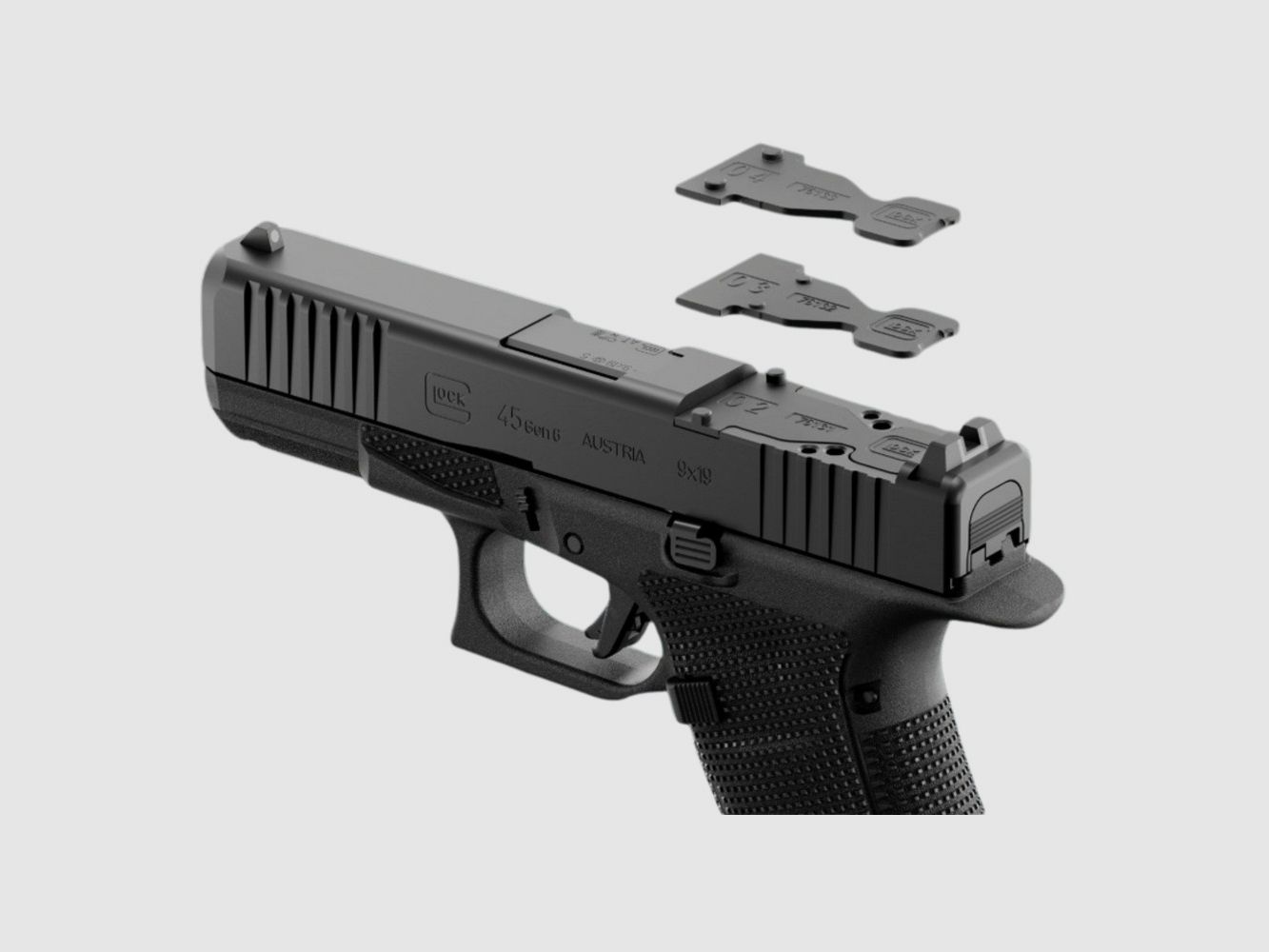 PISTOLE GLOCK 45 GEN6 OR FS KALIBER 9X19, Bild 3 von 10