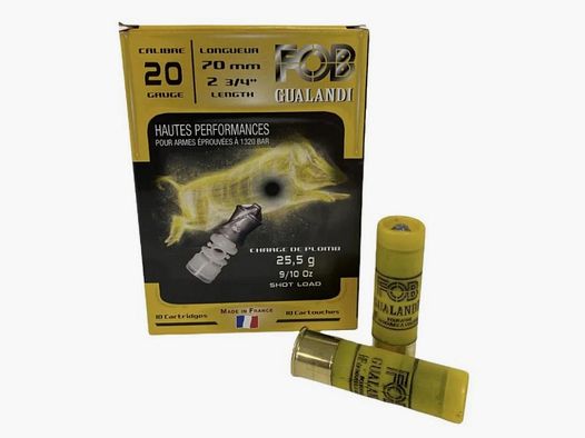 Patronen FOB Gualandi HP - Kal.20/70