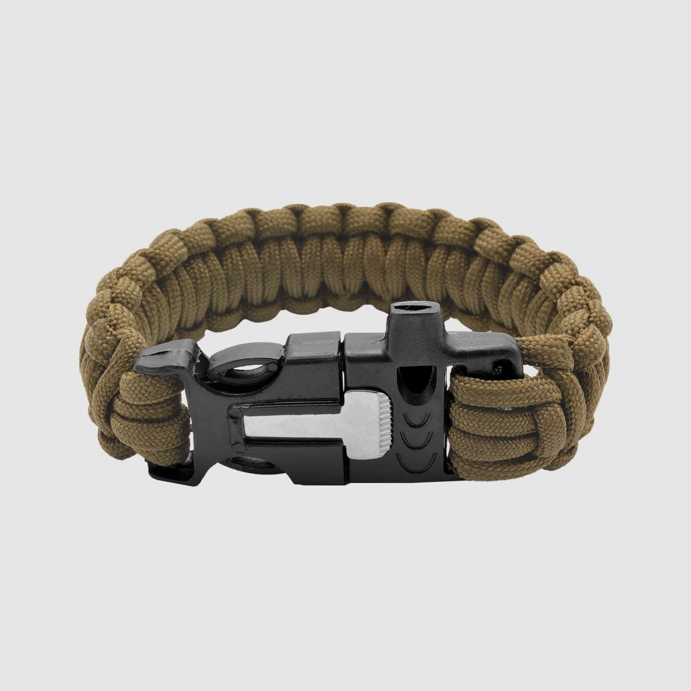 Survival-Armband Paracord 3 In 1 Tan, Bild 1 von 4