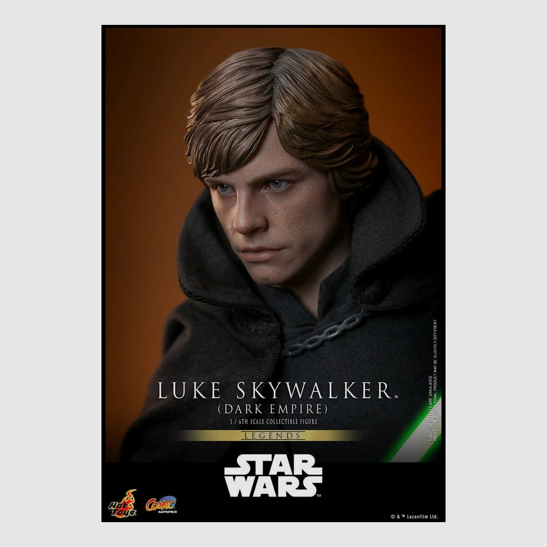 Star Wars: Dark Empire Comic Masterpiece Actionfigur Luke Skywalker 30 cm | 43235