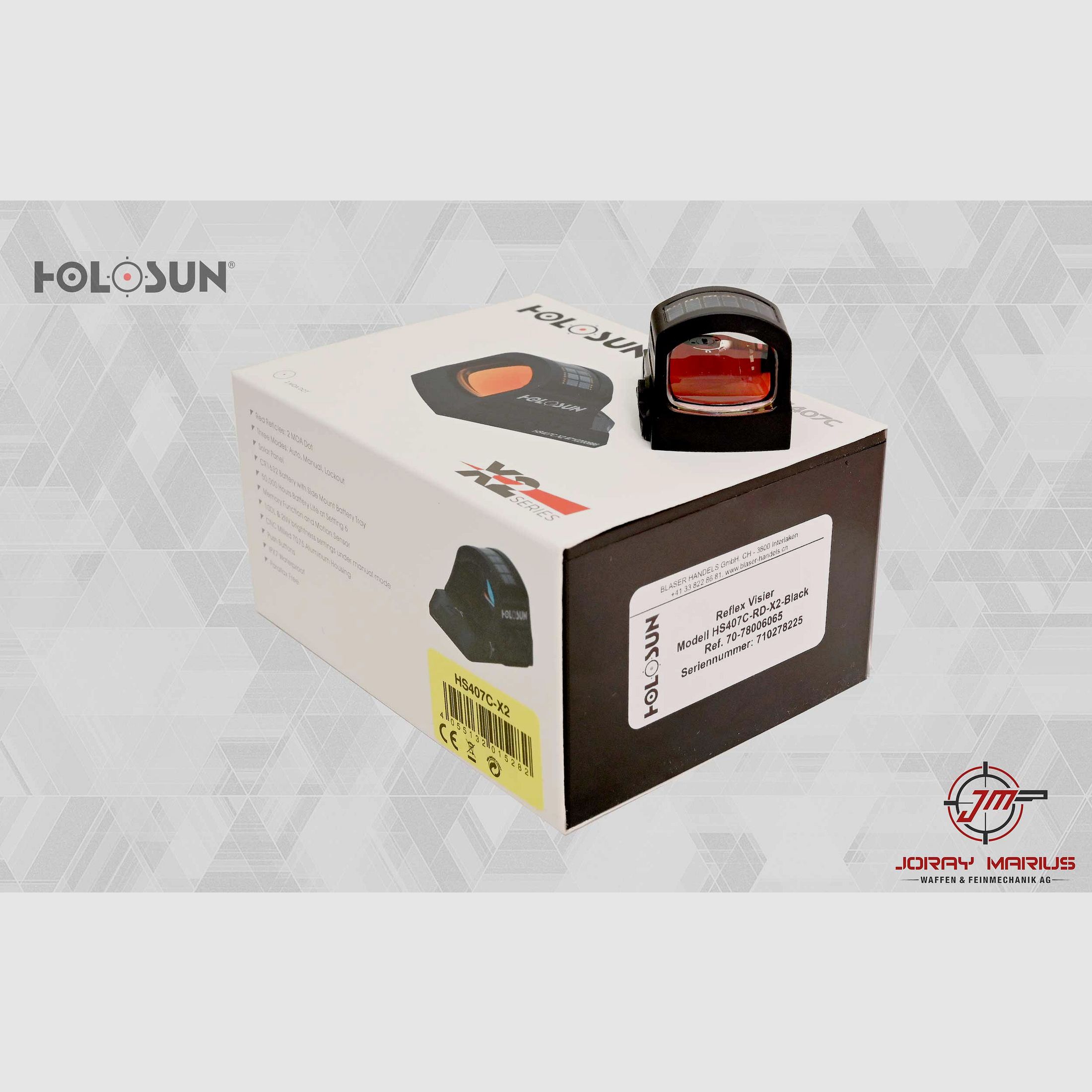 Holosun HS407C-X2 Red Dot Reflexvisier