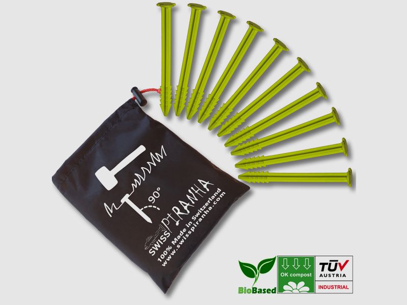 SwissPiranha Pegs GS120 (Tasche mit 10Stk.)