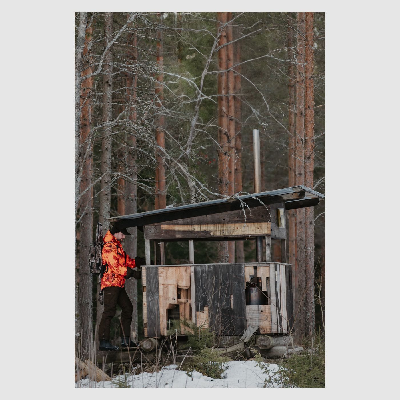 Pinewood 5684 Småland Abisko Camou 2.0 jas 2XL, afbeelding 9 van 10