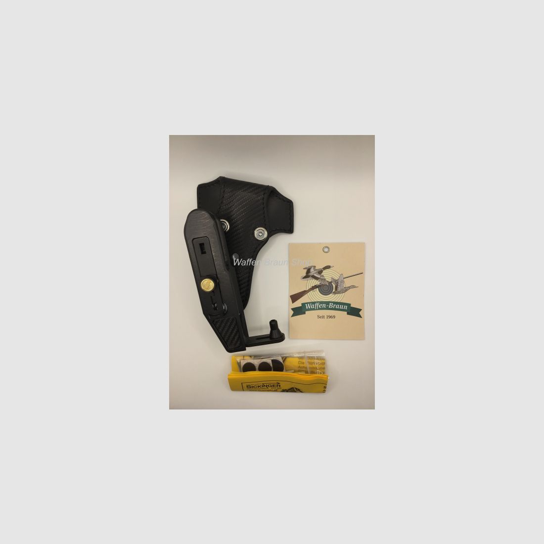 Sickinger Holster Speed Machine Carbon Design für Walther Q5 SF, Carbon