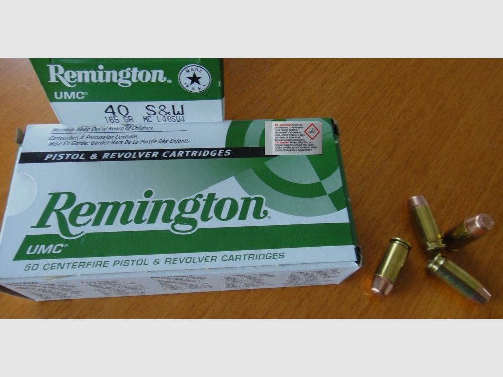 Remington UMC 50 pieces of cartridges from Remington UMC .357 Sig. 125 Gr.
