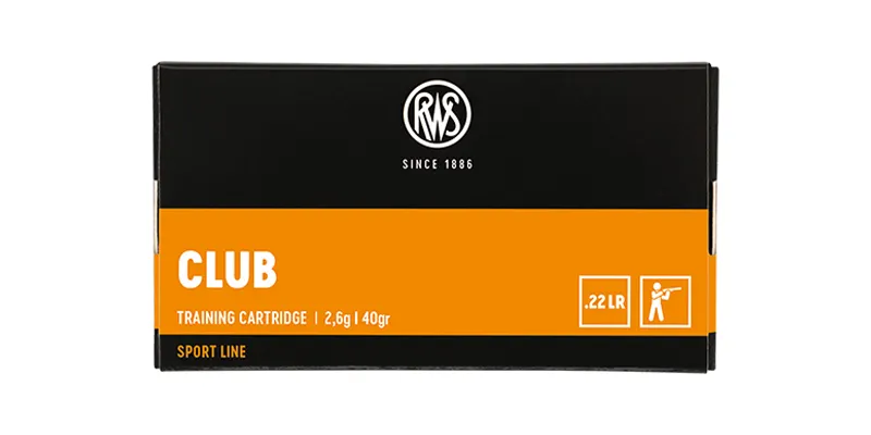 RWS .22 LR Club 2.6 g / 40 gr