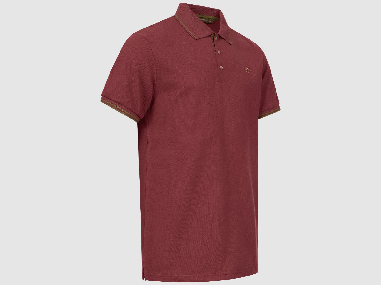Blaser Herren Polo Shirt 22 bordeaux