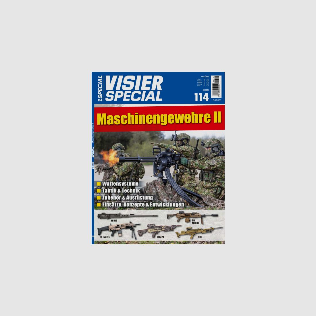 VISIER rivista Special 114 mitragliatrici vol. III