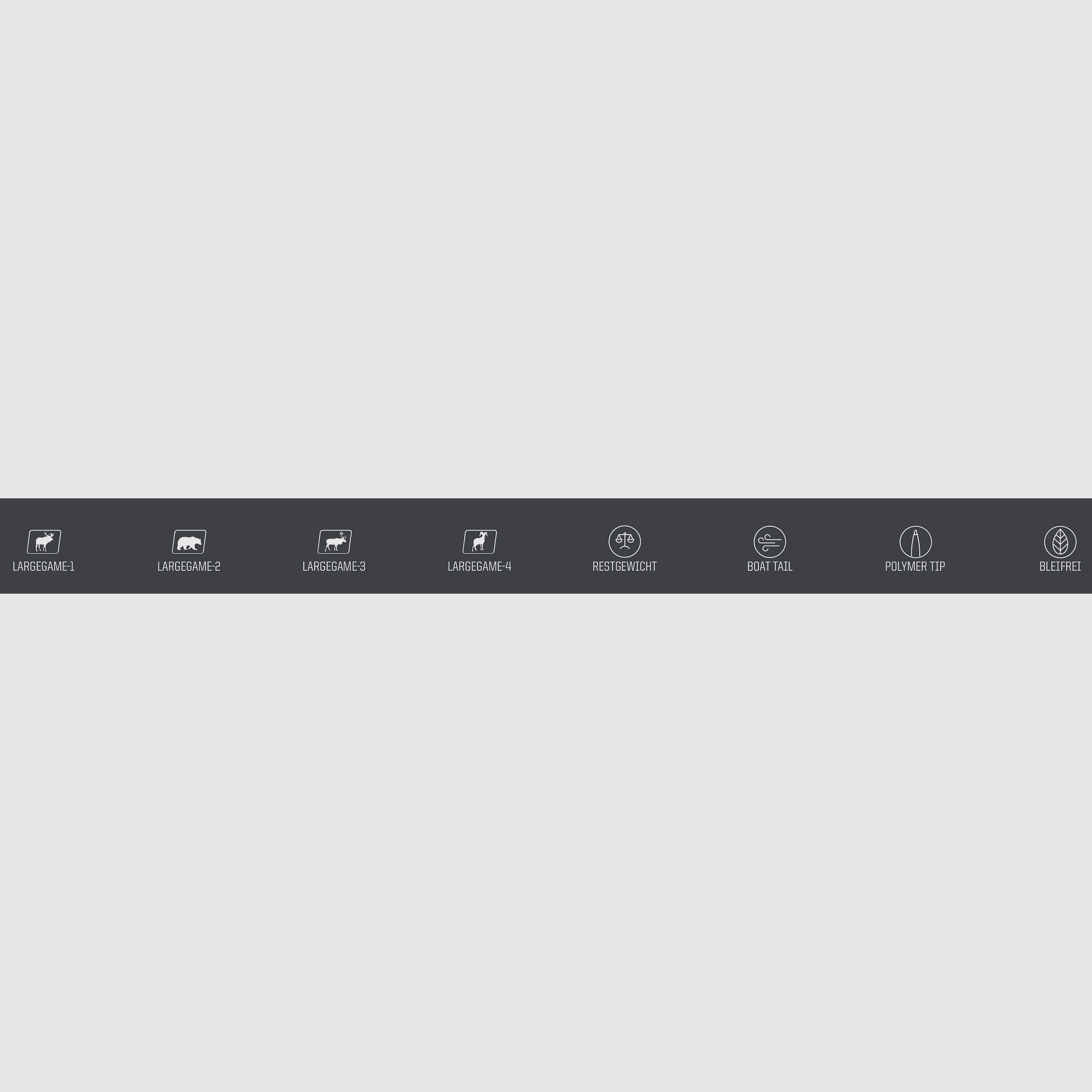 Norma 2319347 8x57 IS Ecostrike 10,4g 160grs. Munición de rifle