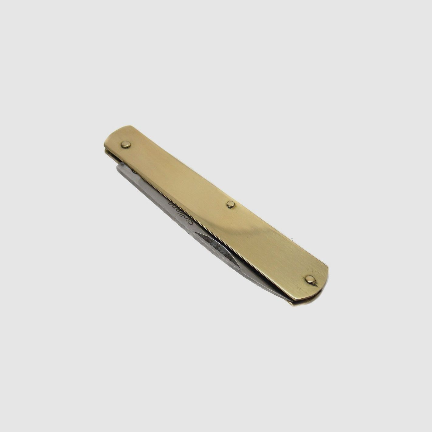 Sizilianisches Messer 21 cm Messinggriff, Bild 3 von 3