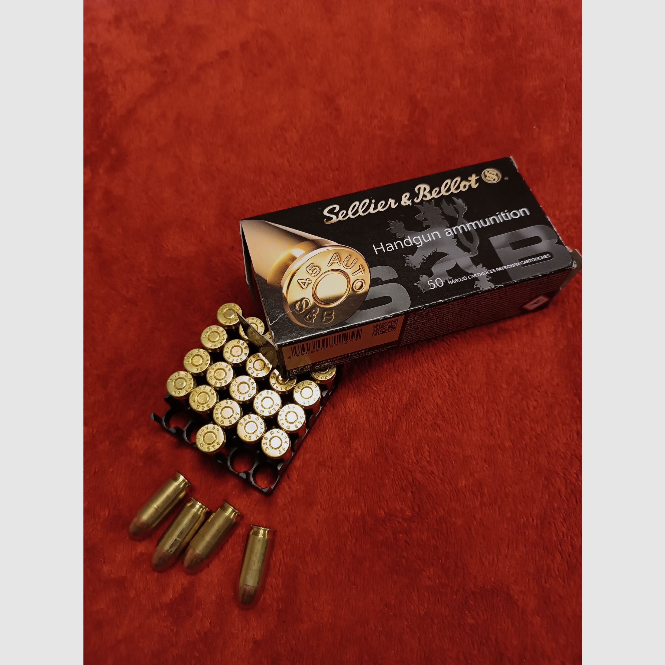 S&B 45 Acp 230 Gr