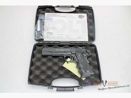 Pistole Walther Colt Gold Cup Trophy Kal. .22lfB inkl Box