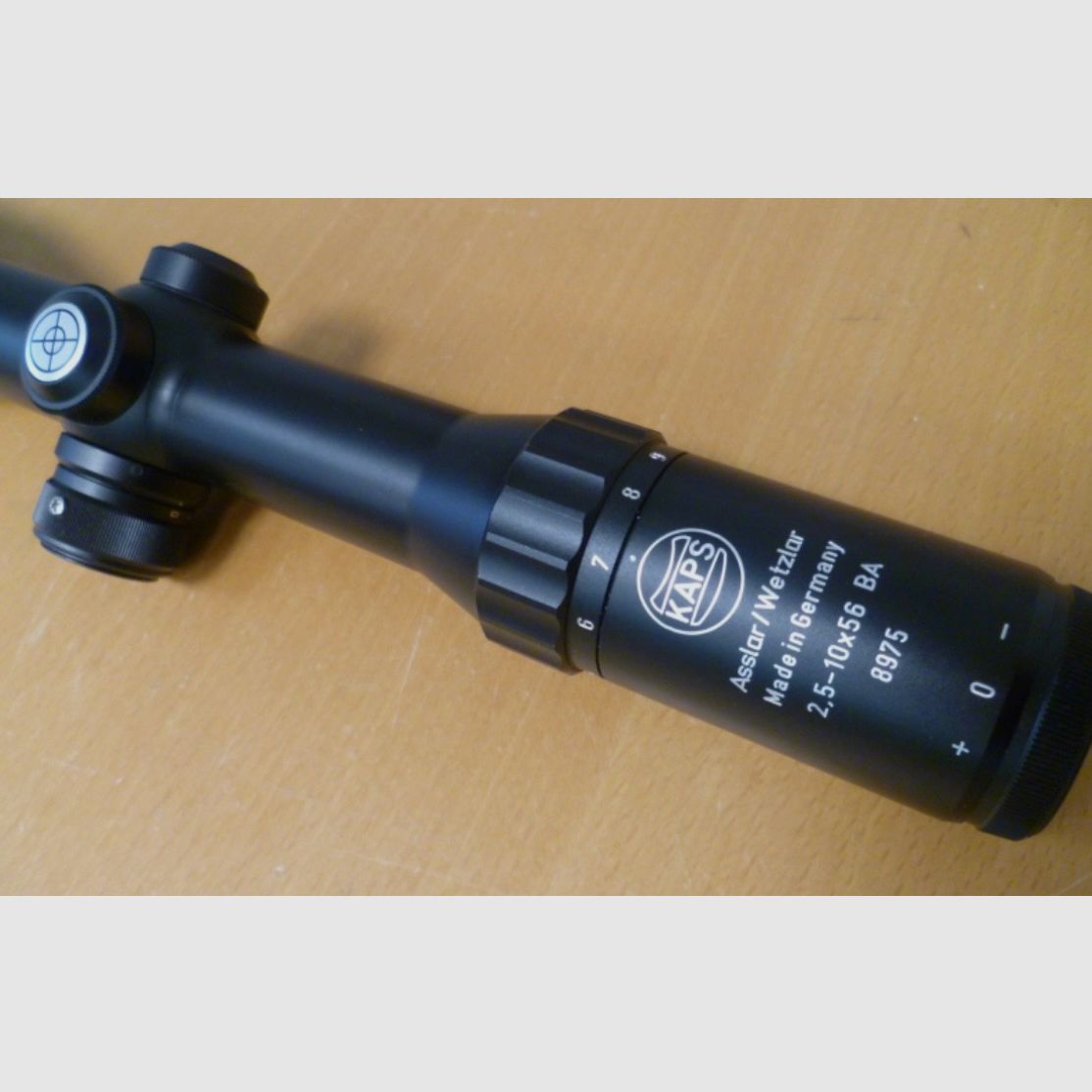 Karl Kaps 2.5-10x56 reticle 4 with illuminated dot