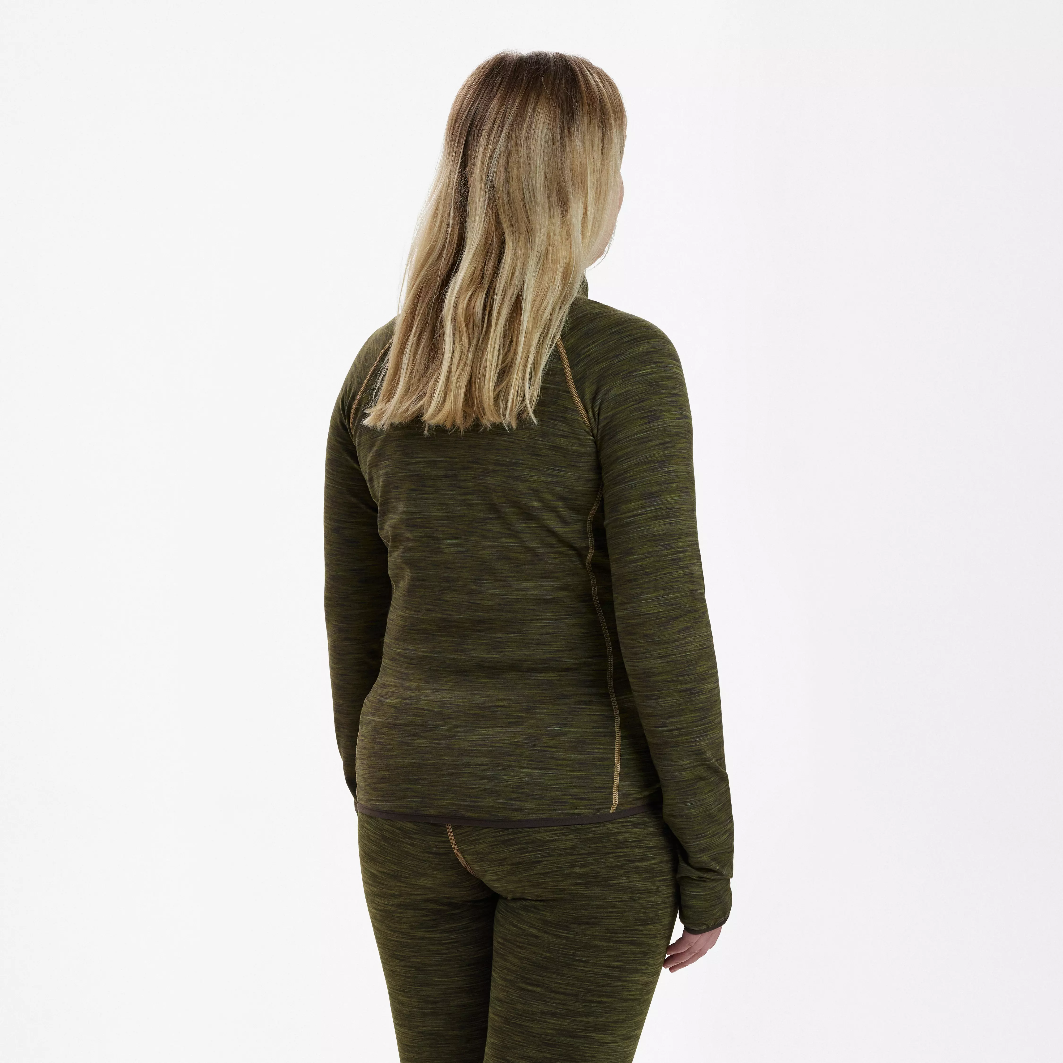 Lady Insulated Fleece - Green Melange, image 2 sur 5