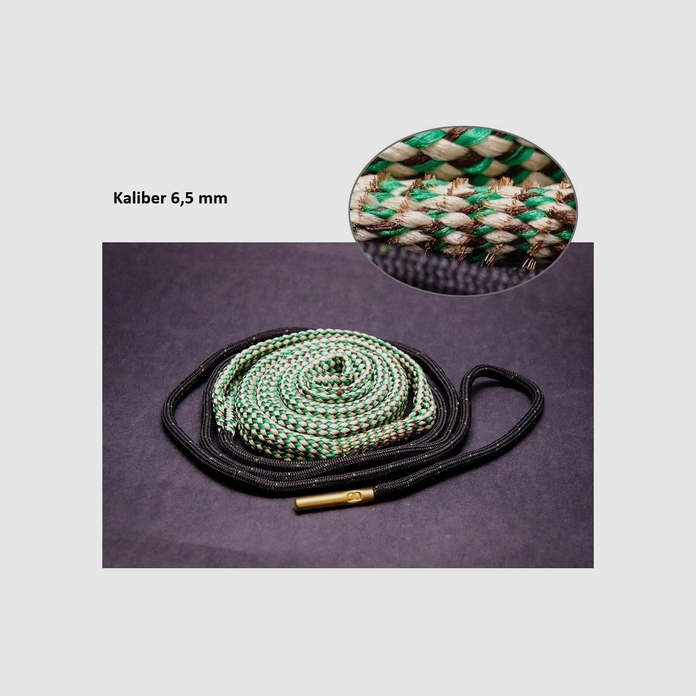 Weapon cleaning Boresnake barrel cleaner cleaning cord cleaning rope of various calibers, image 6 of 8