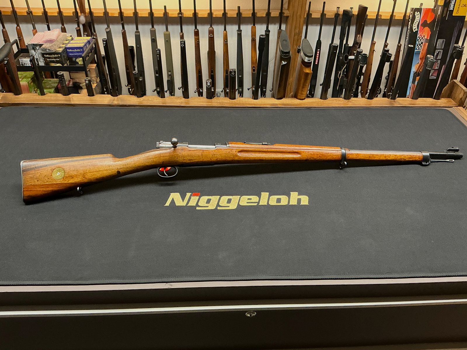 Zweden-Mauser Carl Gustafs Stads – productie 1908 – nummergelijk behalve de schoonmaakstok Art.-Nr.: 4576, afbeelding 2 van 19