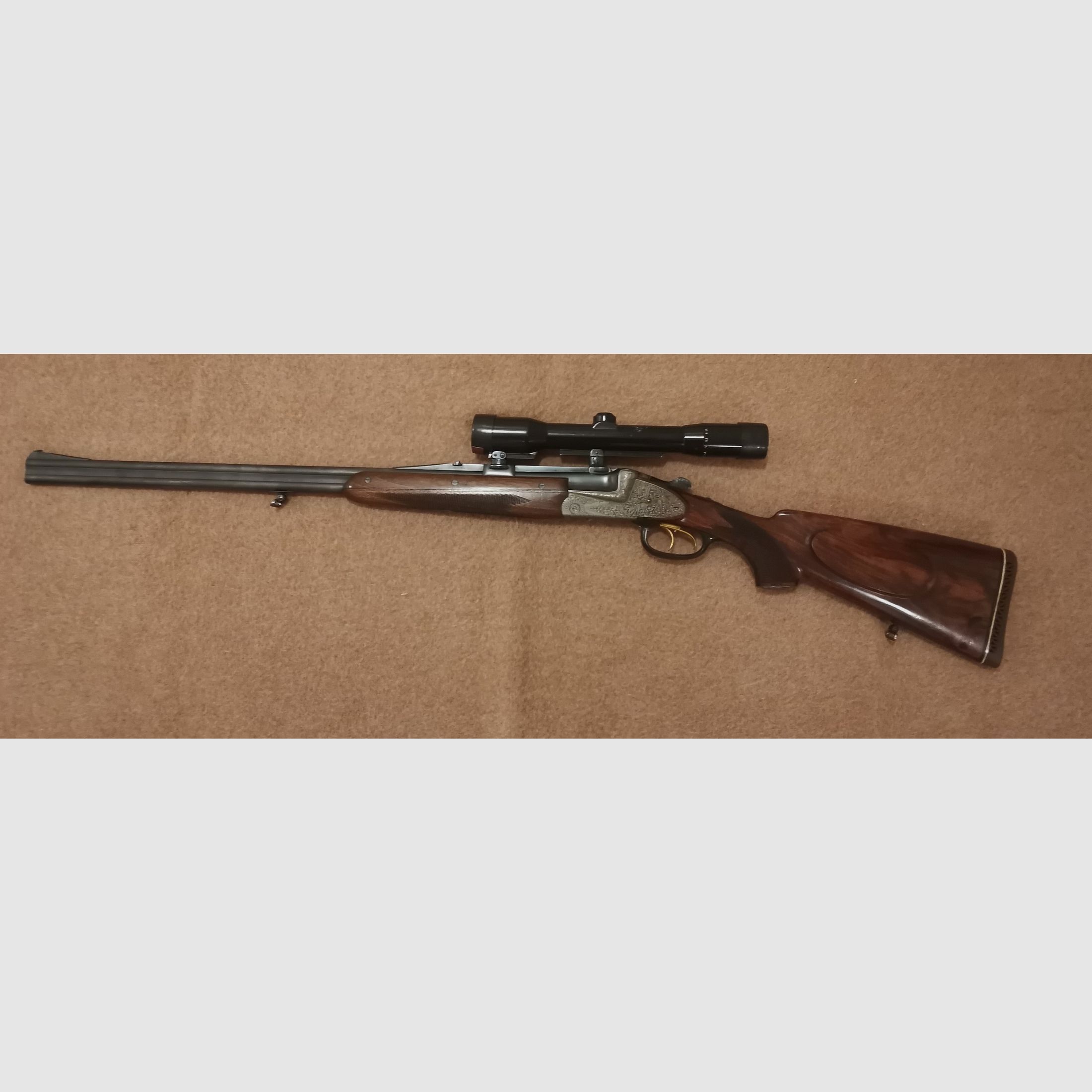 Bockdoppelbüchse Winkler Ferlach 9,3 x 74R
