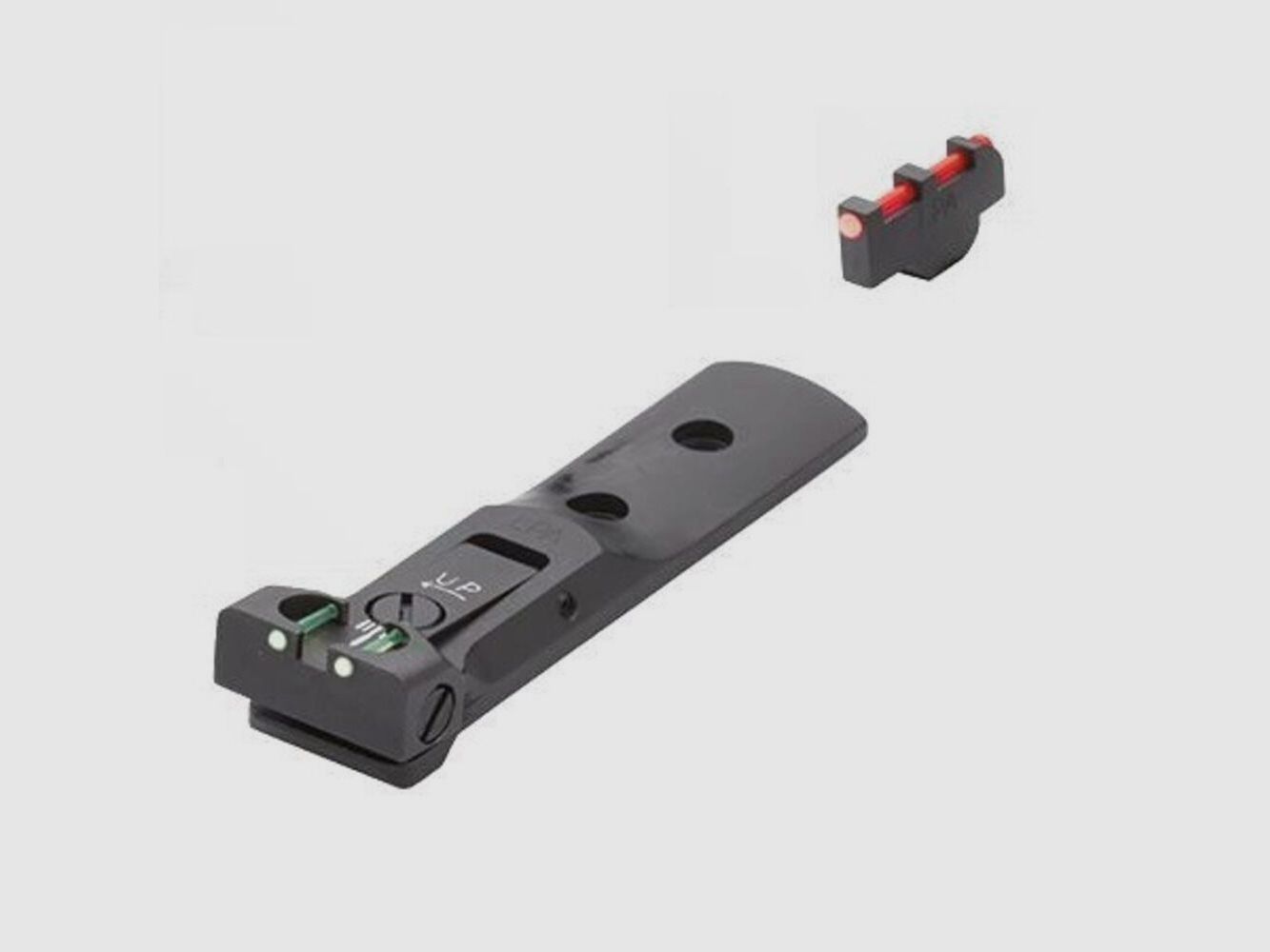 LPA TXT Visierset schwarz Fiber S&W K/L