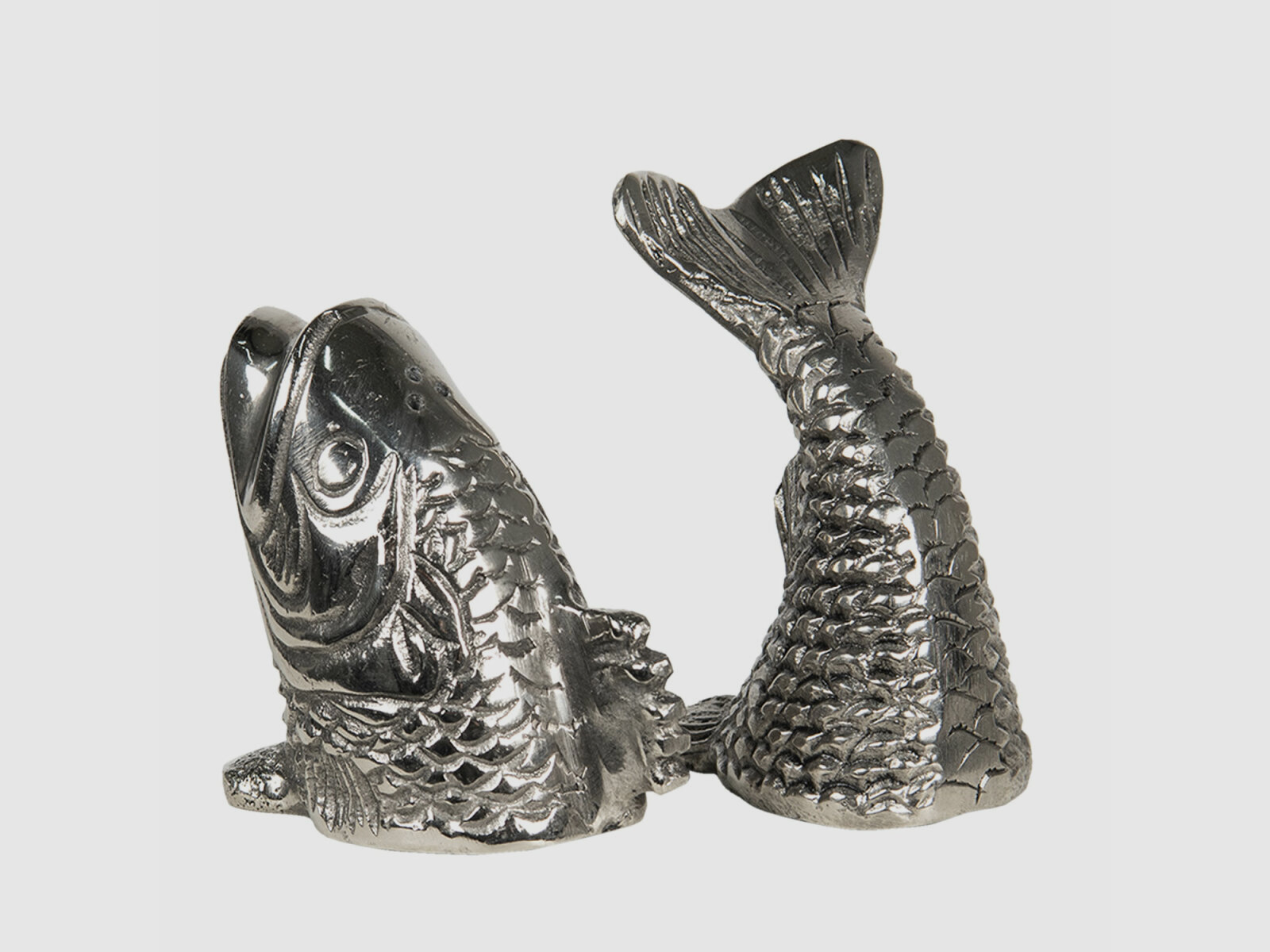 Lovergreen Accessoires Motiv Salz- und Pfefferstreuer als Fischkopf und Fischschwanz