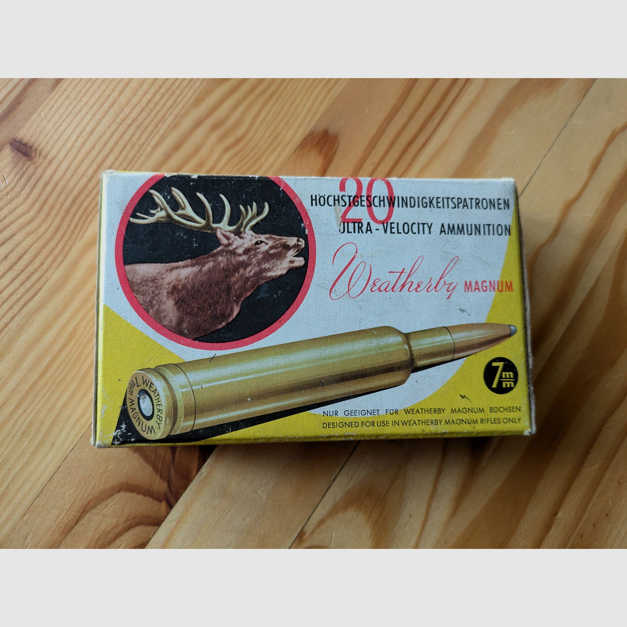 Oryginalny - Weatherby - Nabojów kaliber 7 mm W. Magnum