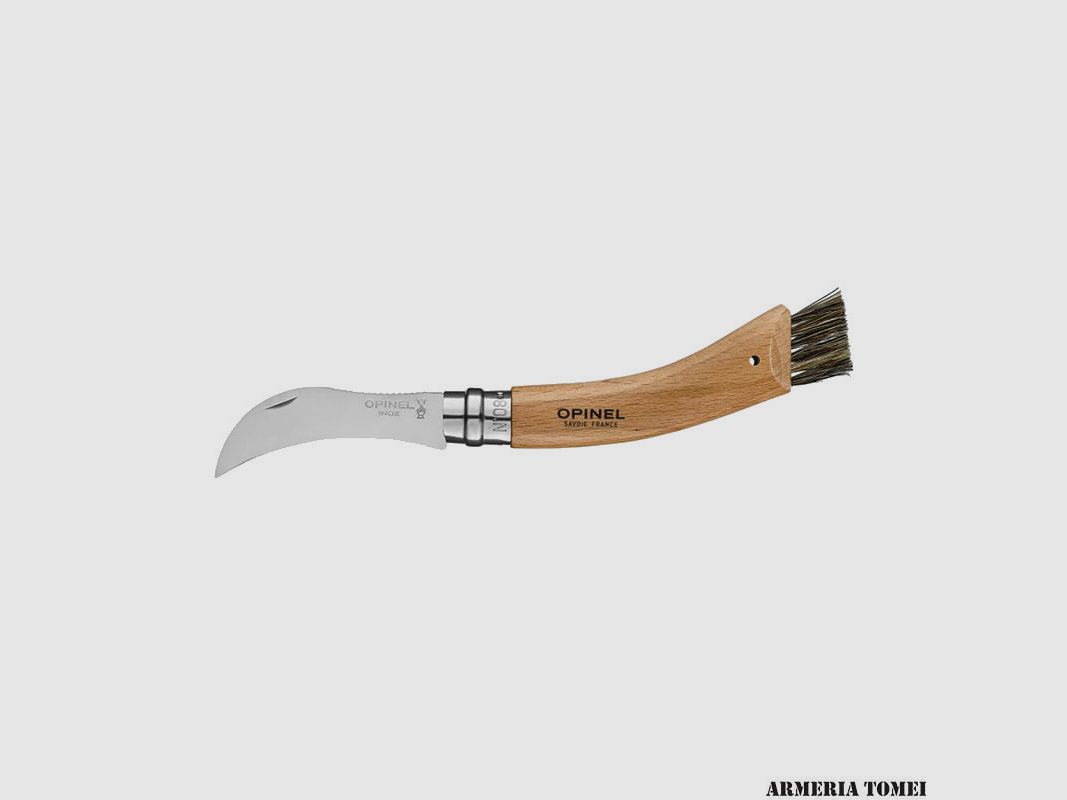 COLTELLO – OPINEL – N.8 CHAMPIGNONS (INOX) + FODERO (04993), immagine 1 di 4